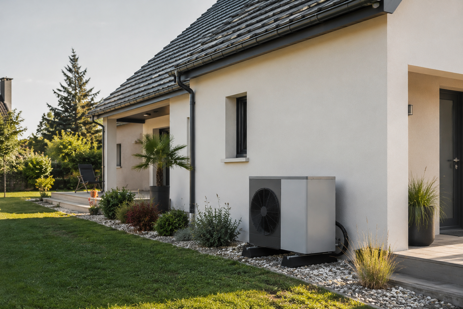 Installation de climatisation réversible